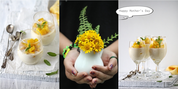 Mango Vanilla Bean Panna Cotta 5