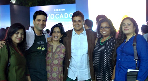 With Chef Kunal Kapoor & Chef Sabyasachi Gorai at the New Zealand High Commission for the Launch of the avocado season, Oct 2014