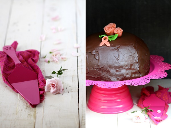 Prinsesstårta, Princess cake for Pinktober 