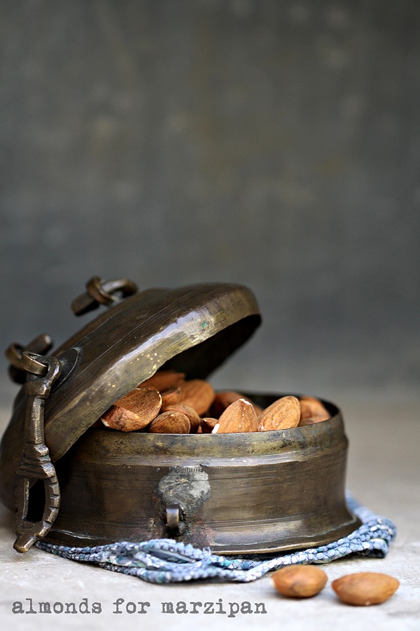 almonds for marzipan