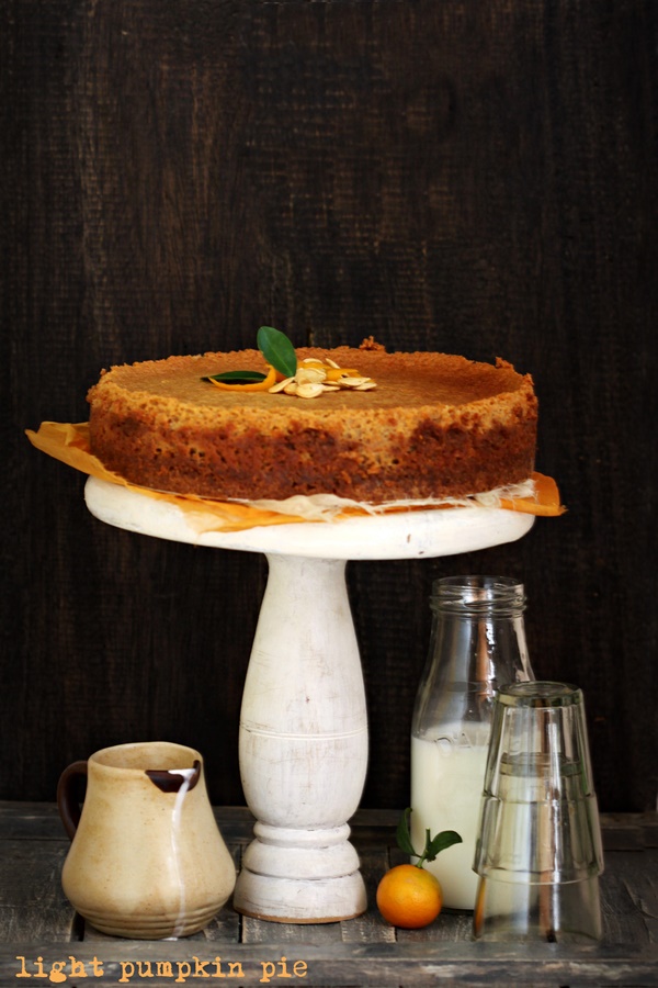 Light pumpkin pie 1