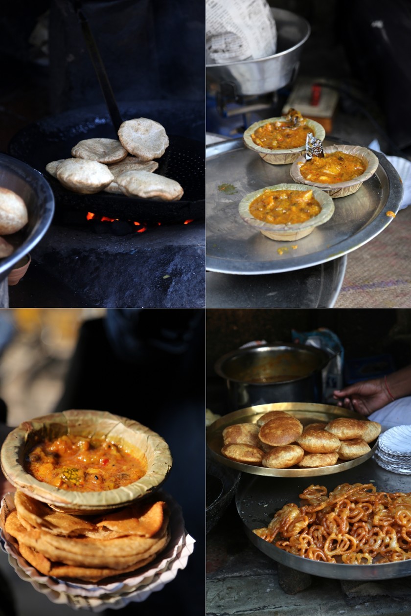 Kachori with Sabzi, Banaras 2016
