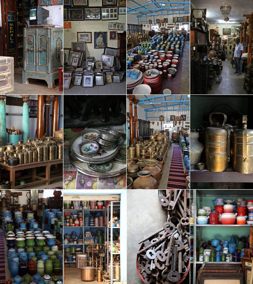 Shopping in Karaikudi, Chettinad, South India 