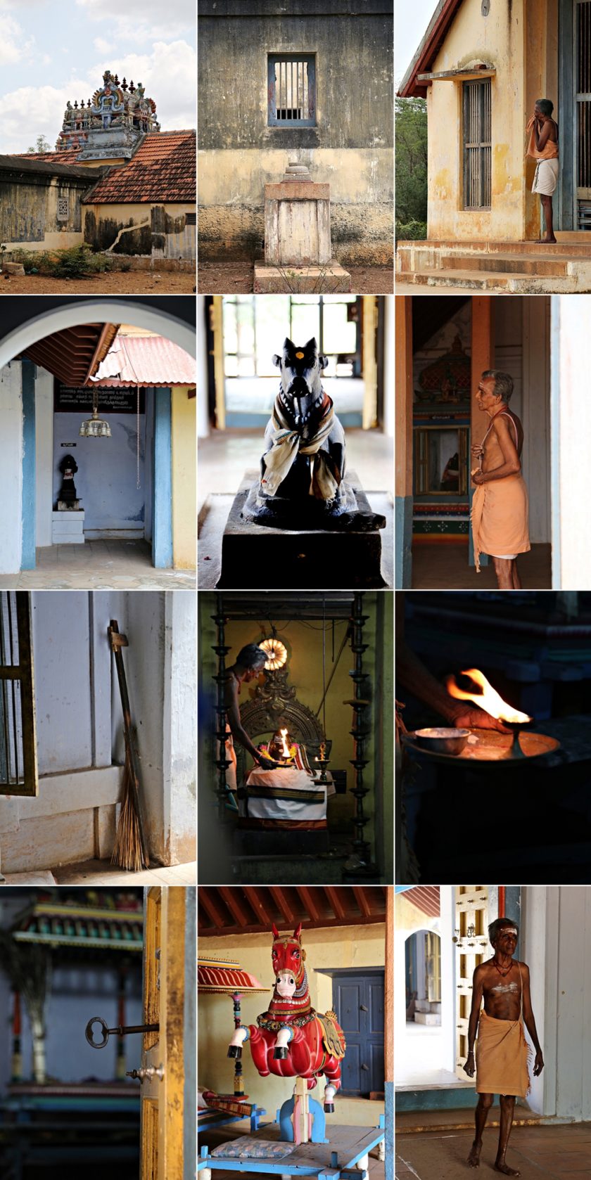 Temples, Karaikudi, Chettinad, South India 