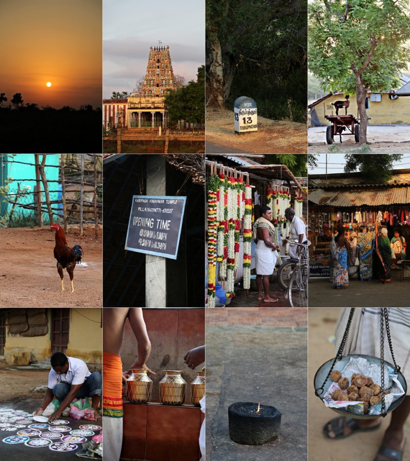 Karpppaga Vinayar Temple, Pillaiyarpatti, Karaikudi, Chettinad, South India
