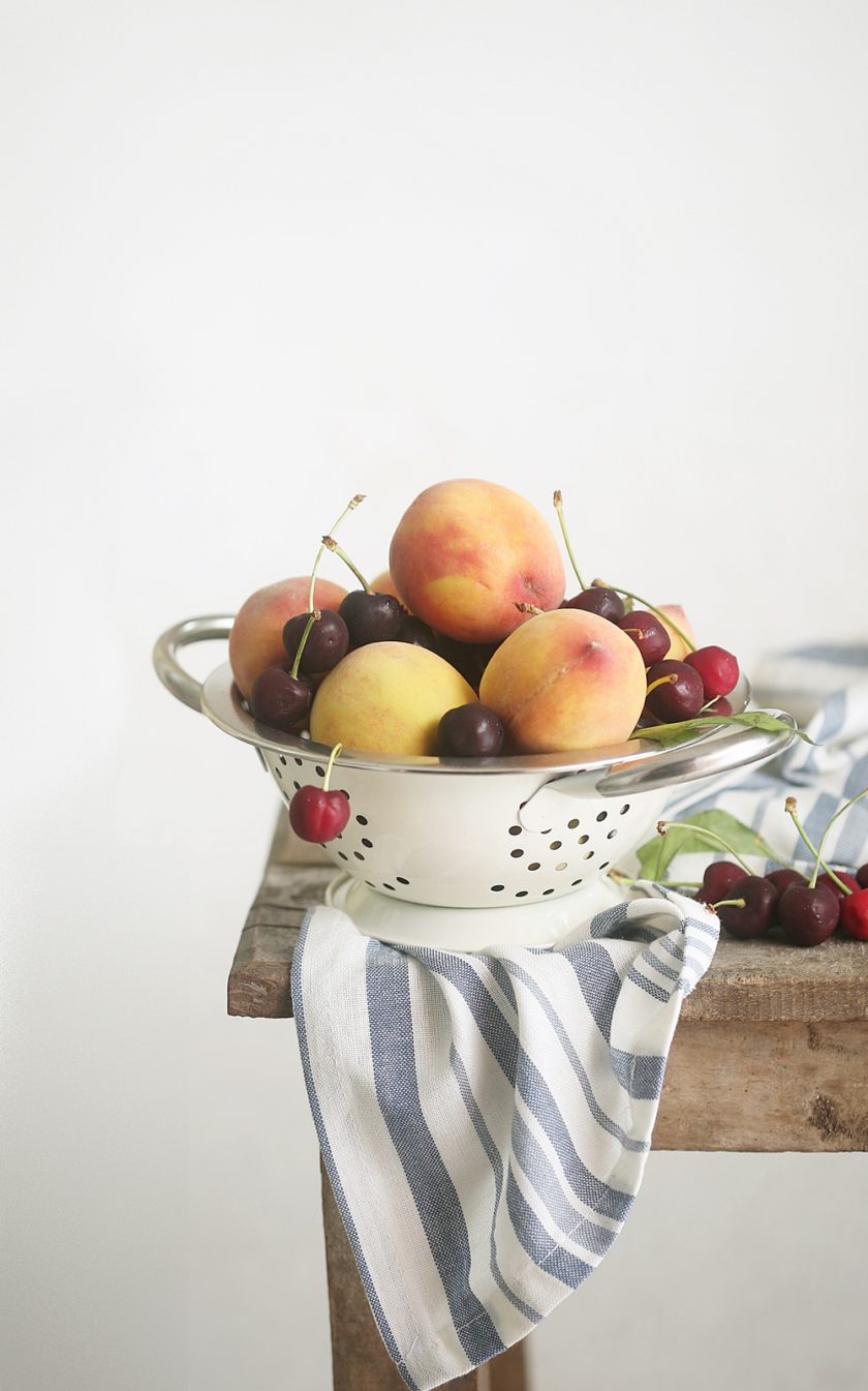 Peaches, cherries, stone fruit