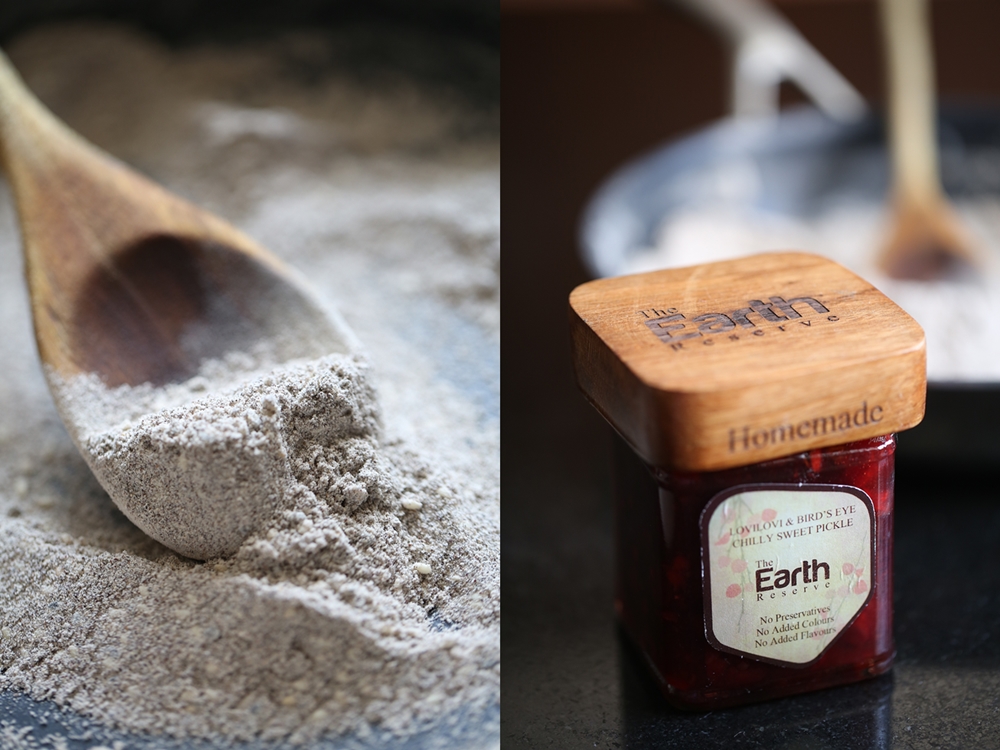 Rosemary Garlic Sesame Millet Crackers with Lovilovi and Bird's Eye Sweet Chili Pickle