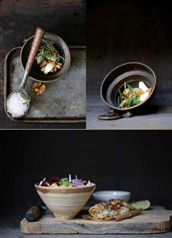 Olive Oil Walnut Garlic Rosemary Foccacia