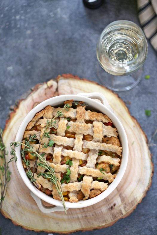 Cheesy Chicken Pot Pies