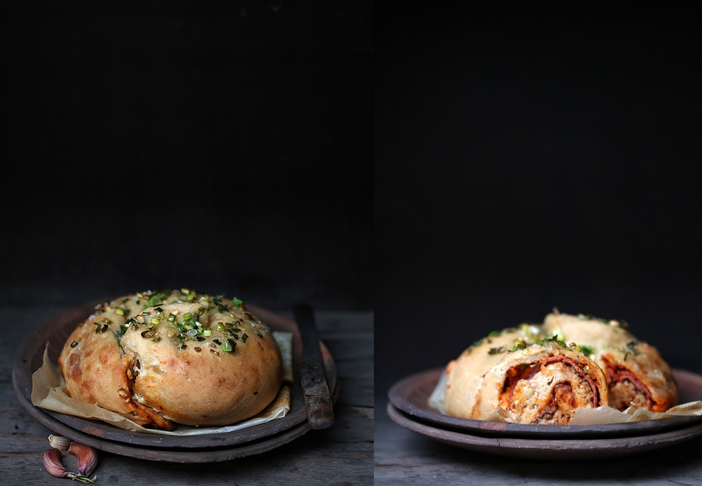 Swirled Everythig but the kitchen sink bread 2