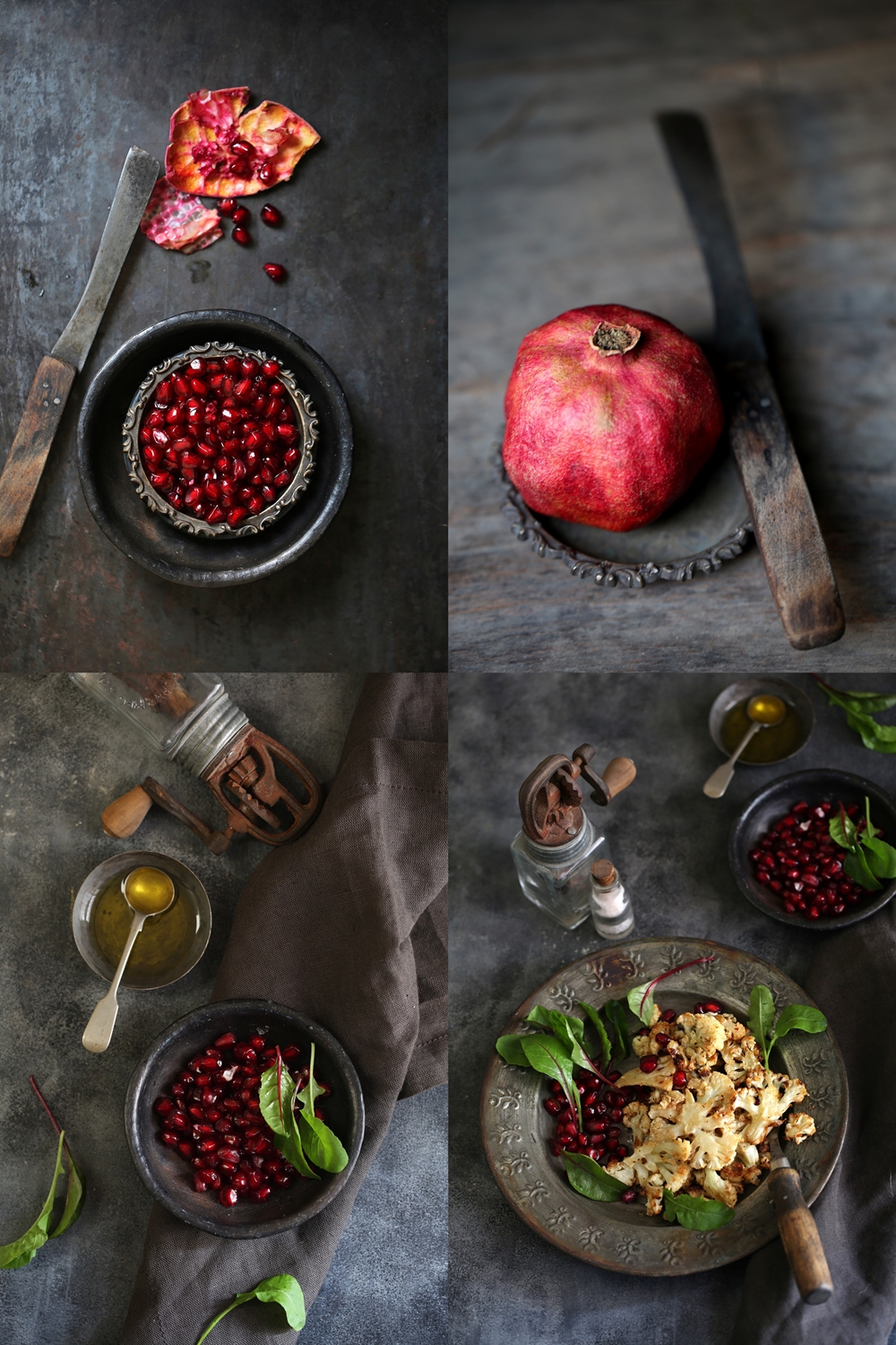 Grilled cauliflower salad 1