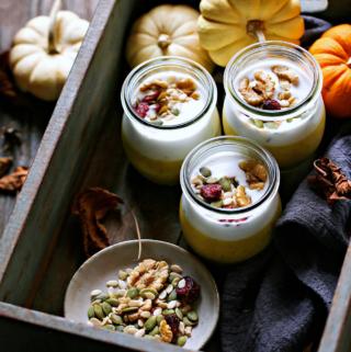 Pumpkin Coconut Cream Pudding