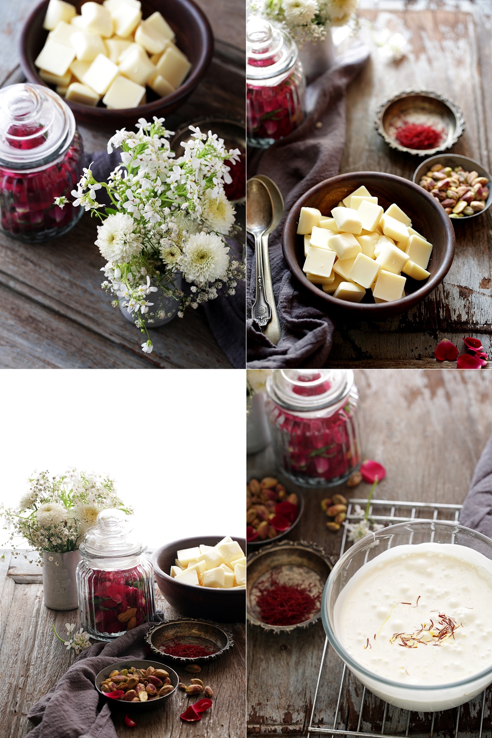 Cornflakes White Chocolate Saffron Tart