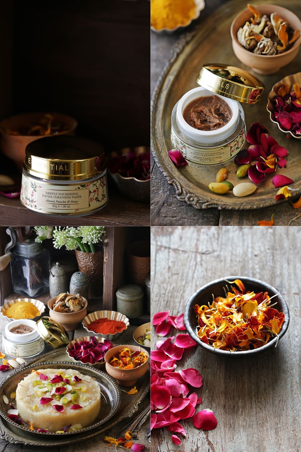 Badaam & Gulab Cake {Almond & Rose Cake} 