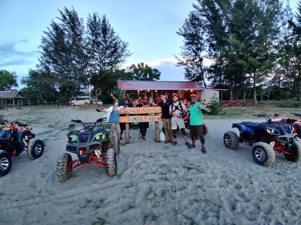 Rampayan Beach, Kota Kinabalu, Sabah, Malaysia