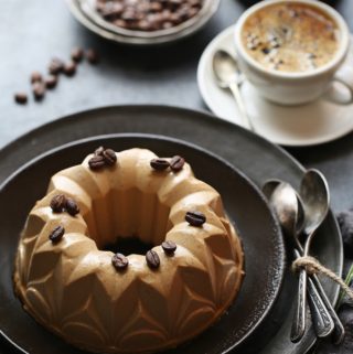 Coffee Coconut Blancmange