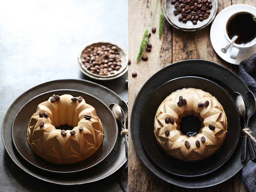 Coffee Coconut Blancmange