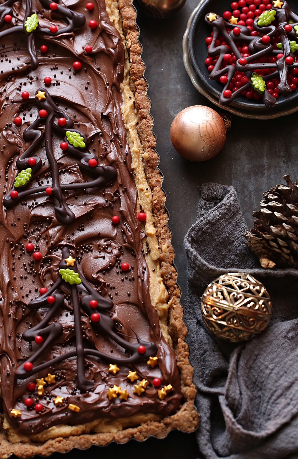 Wholegrain Espresso Chocolate Tart