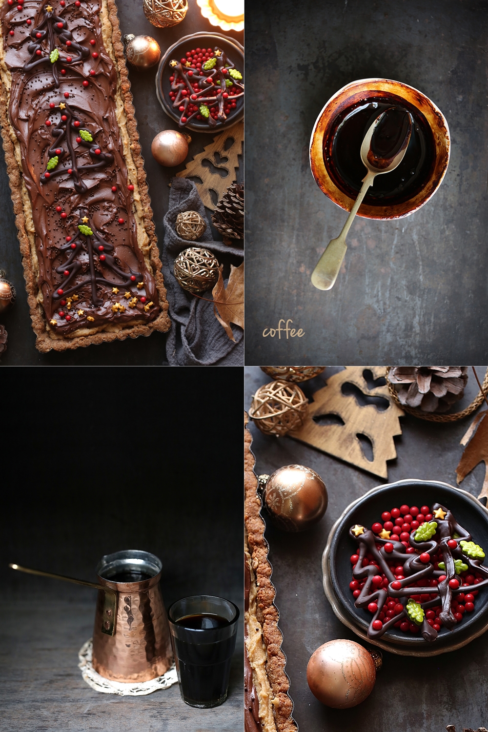 Wholegrain Espresso Chocolate Tart 