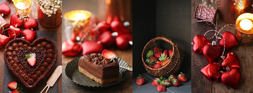 Best Ever Eggless Baked Chocolate Cheesecake 