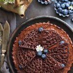 Bittersweet Chocolate Eggless Sablê Cookie Tart