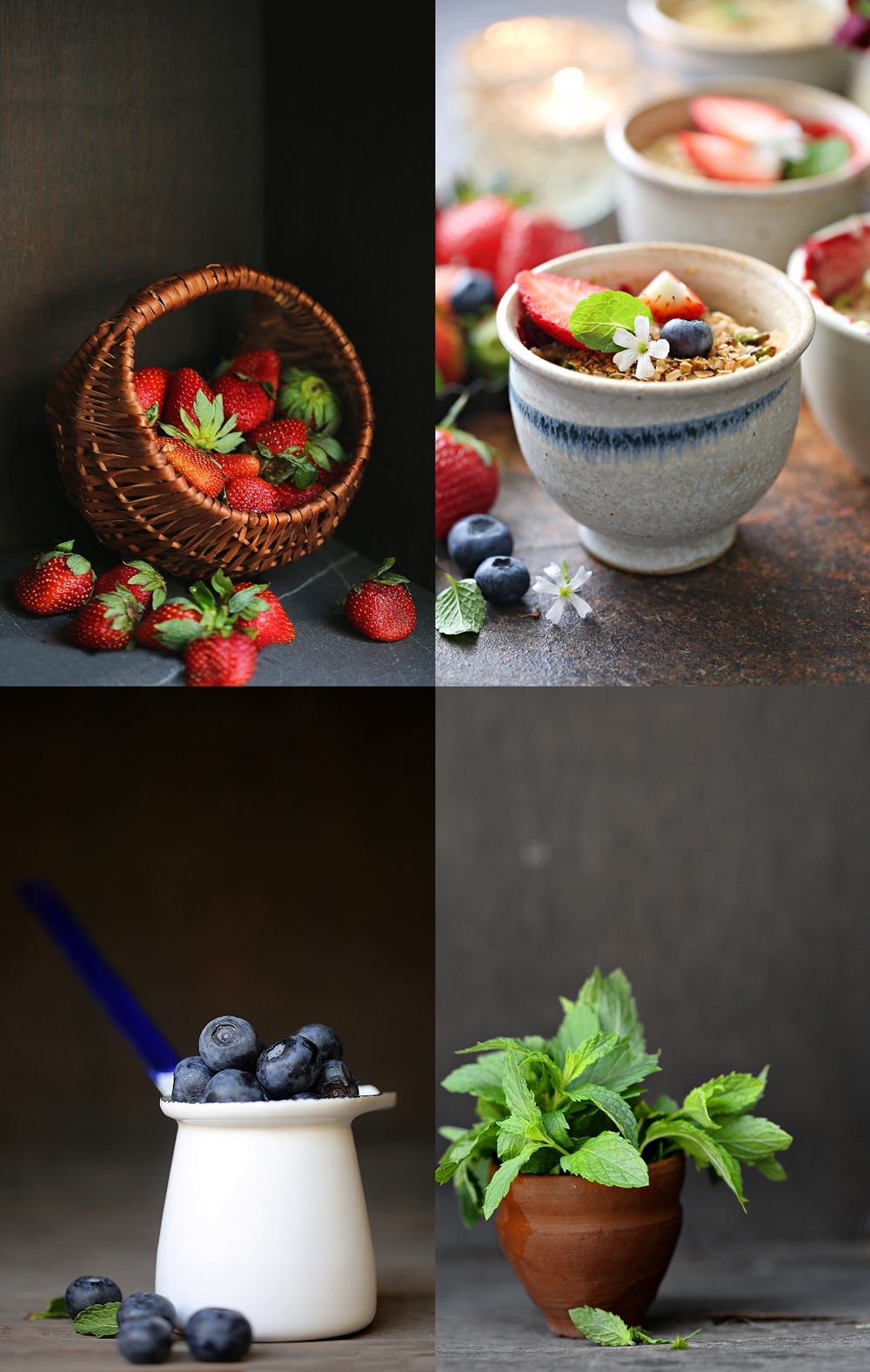 Strawberry & Blueberry Pistachio Crumble