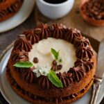 Eggless Tiramisu Inspired Cake