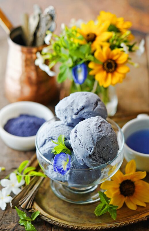 Blue Matcha Ice Cream