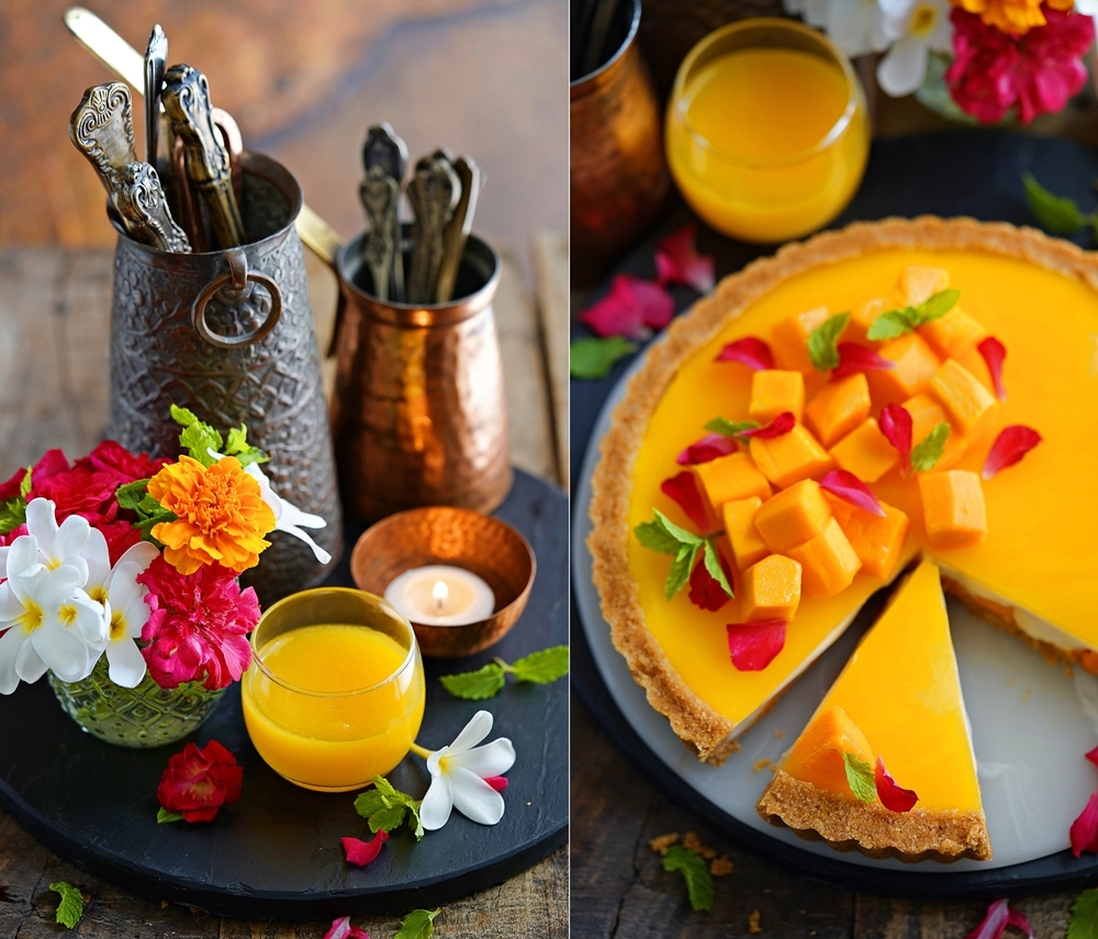 Mango Mascarpone Tart