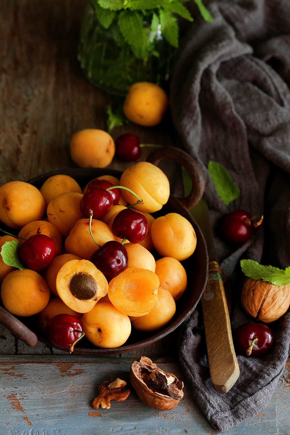 Indian summer & stone fruit