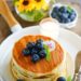 Fluffy Eggless Pancakes
