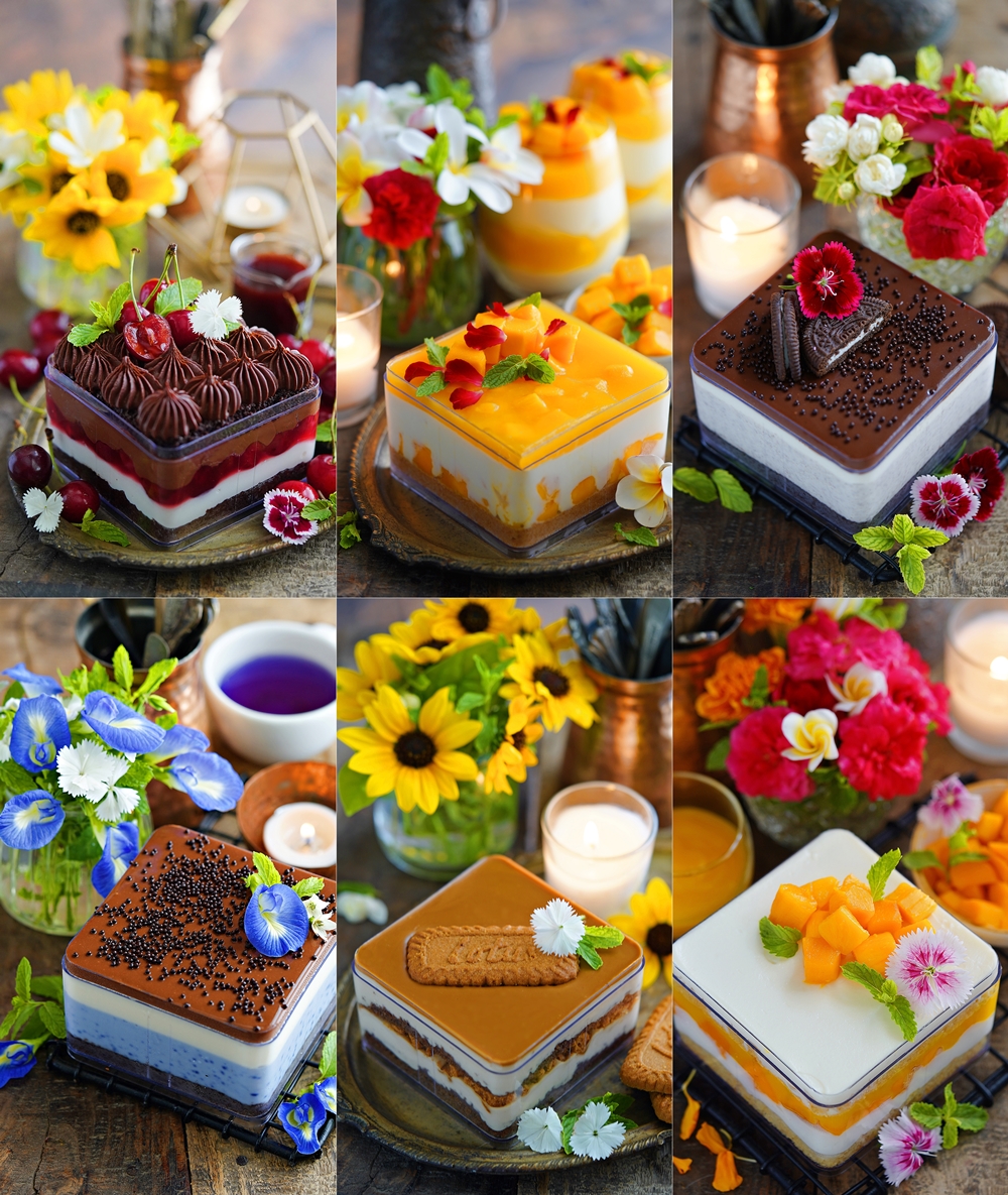 Deliciously Addictive Lotus Biscoff Dessert Box ... what's not to love ♥! 3 Eggless Dessert Boxes, Best Eggless Desserts