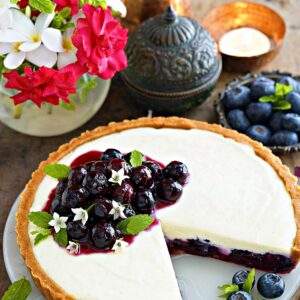 Blueberry Cheesecake Tart