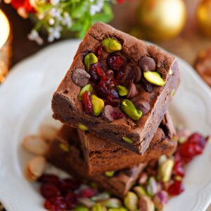 Fudgy Eggless Chocolate Brownies