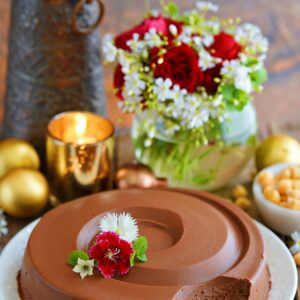 Vegan Dark Chocolate Chickpea Pudding