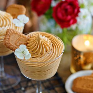 Two Ingredient Lotus Biscoff Mousse