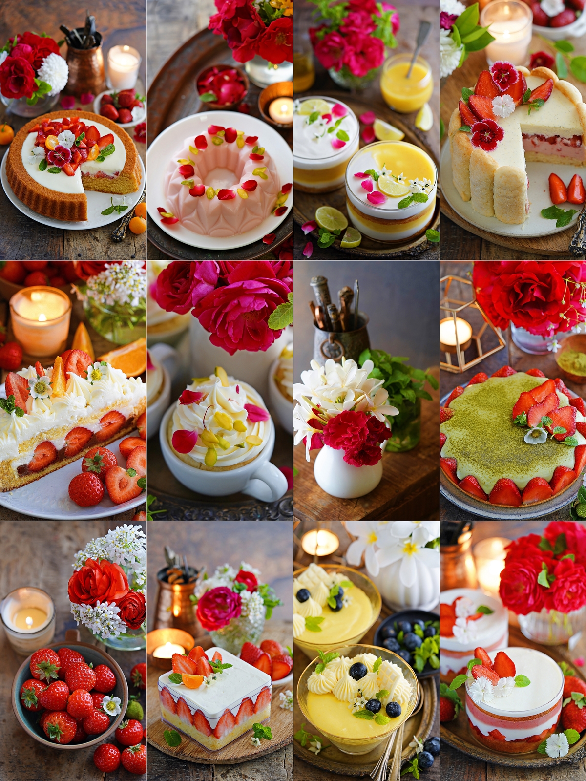 10 Eggless Spring Desserts almost too pretty to eat.