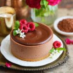 No Bake Chocolate Cheesecake - Light, delicious and mousse like, this no bake cheesecake uses just 3 ingredients