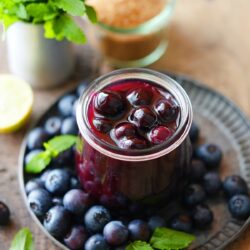 Perfect Blueberry Compote, 5 ingredients, ready in 10 minutes