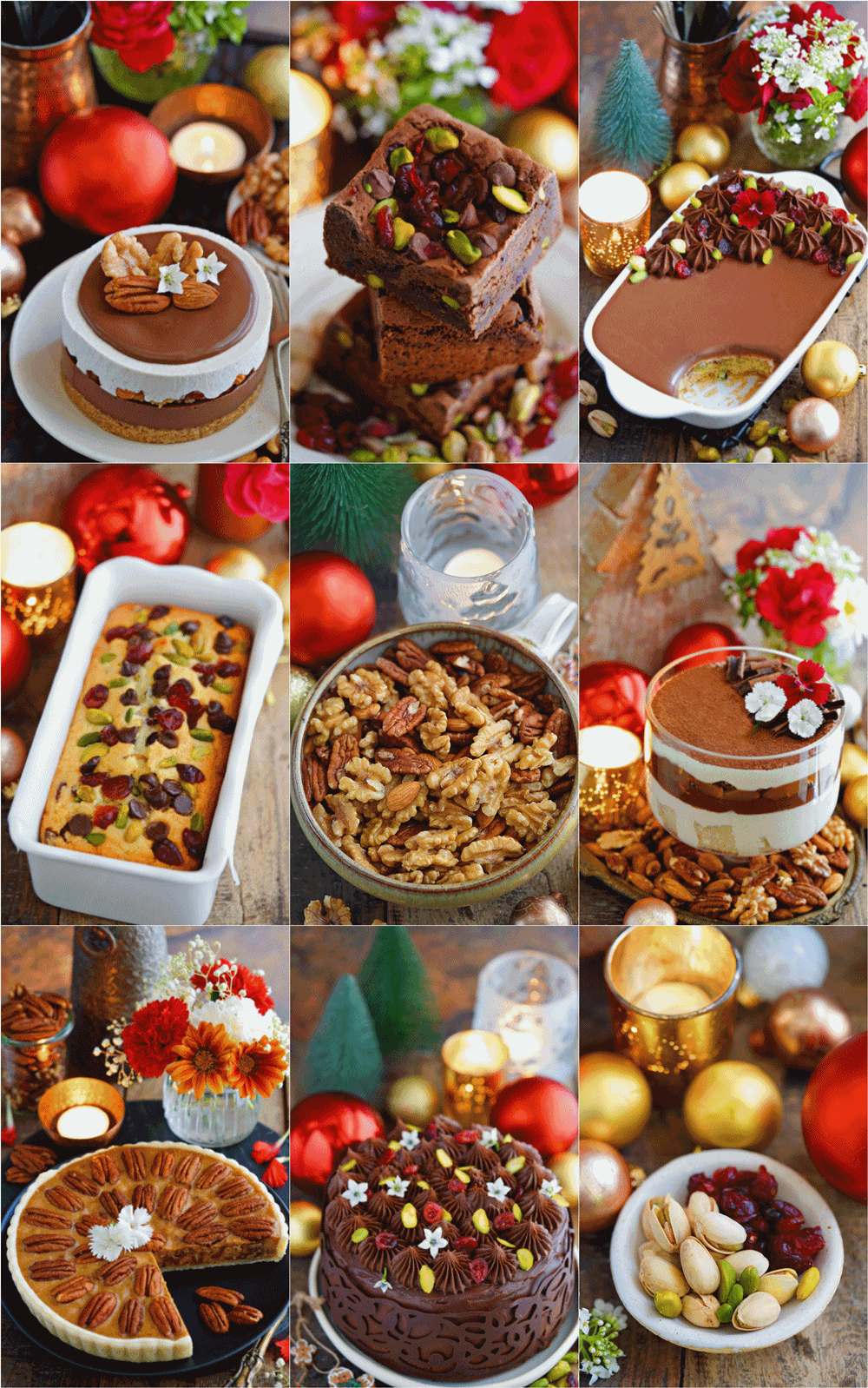 Baking and desserts with nuts