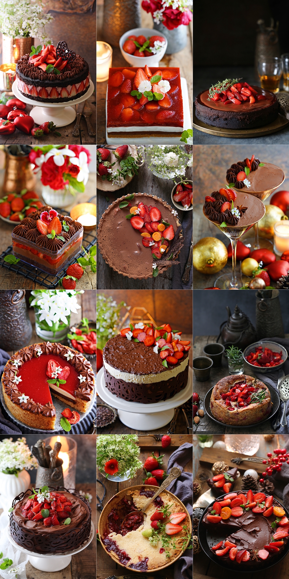 Chocolate Strawberry Eggless Desserts