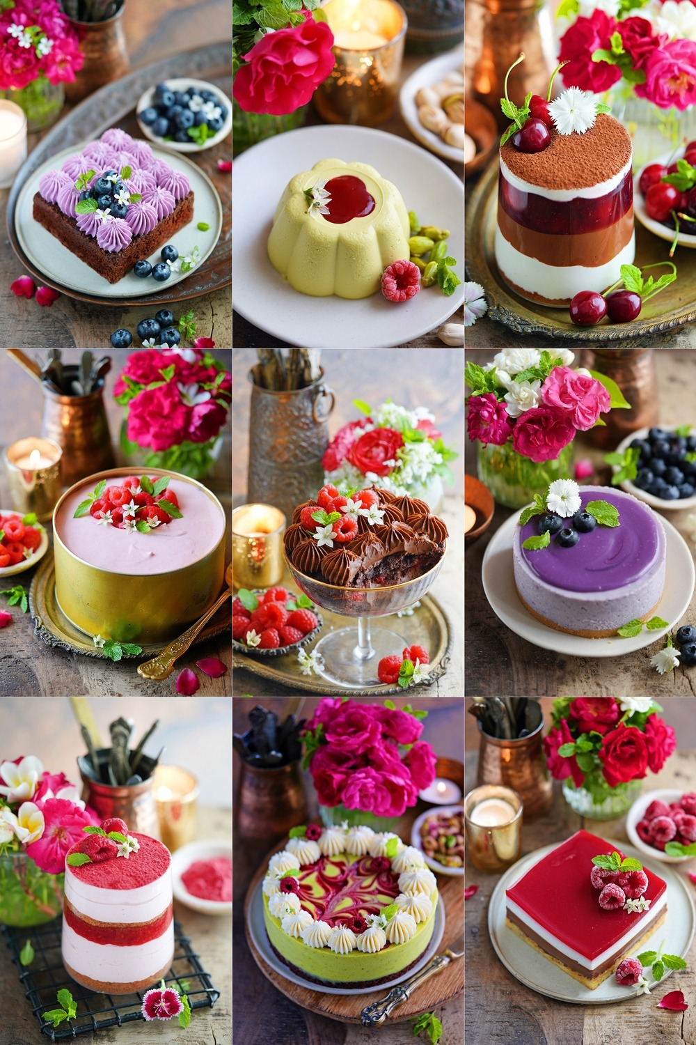 Eggless Berry Desserts for Spring & Summer, for Mother's Day too