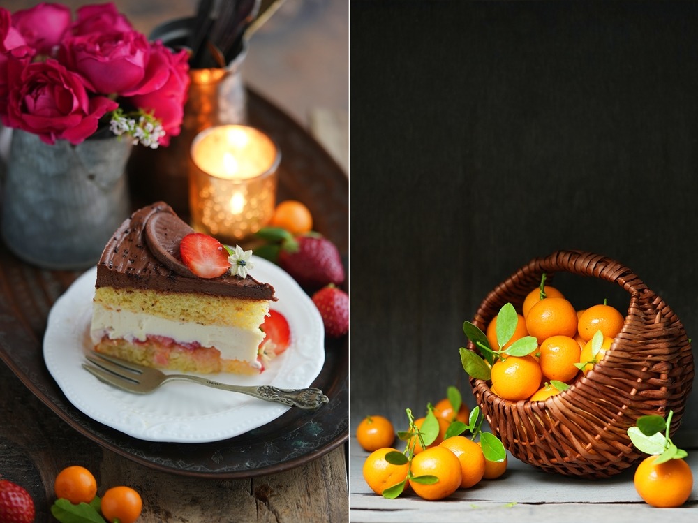 Terry's Orange Inspired Cake Slice