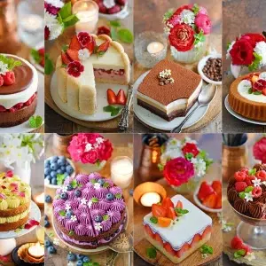 Eggless based desserts, no eggs