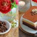 Eggless Chocolate, Coffee, Vanilla Bean Ombre Layered Cake