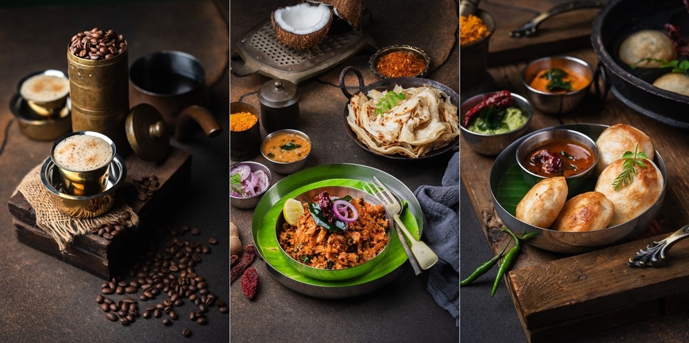 Menu Styling, Dakshin Canteen, Delhi