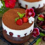Eggless Black Forest Inspired Tres Leches