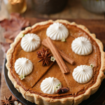Eggless Delicious Vegetarian Pumpkin Pie Recipe