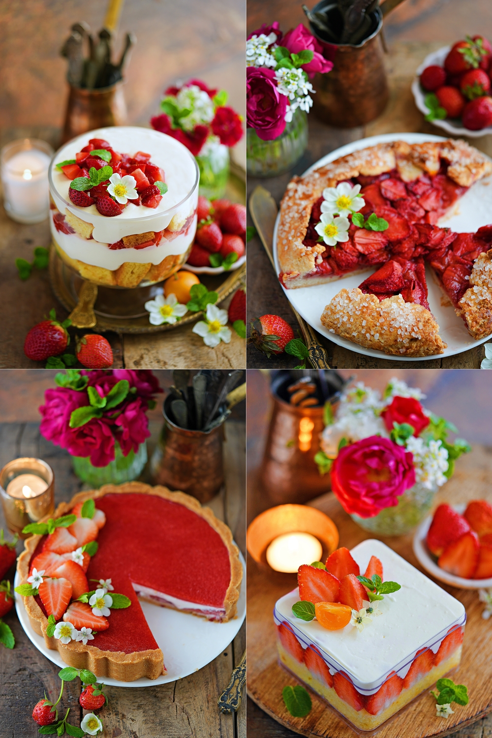Strawberry Summer Desserts