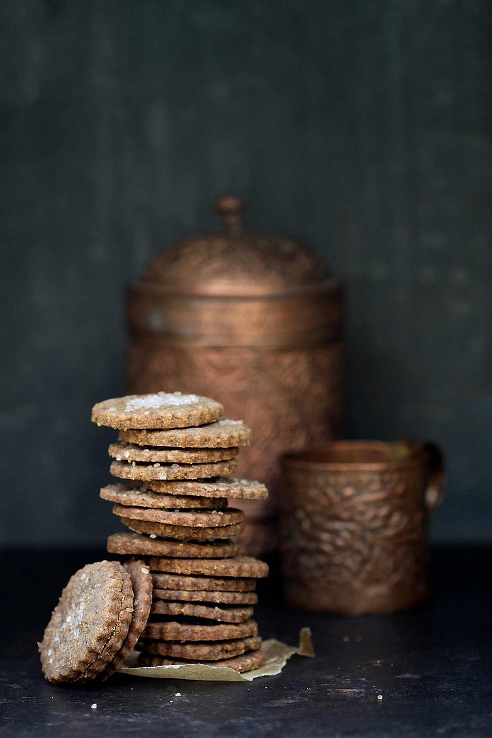 Coffee Shortbread Cookies